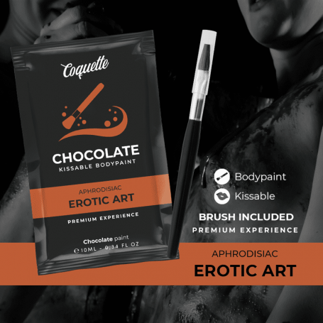 COQUETTE CHIC DESIRE CHOCOLATE BODYPAINT KISSABLE 10 ML