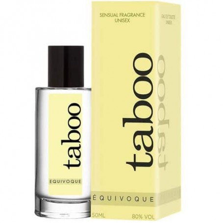 TABOO PERFUME EQUIVOQUE COM FEROMONAS PARA ELE E ELA 50ML