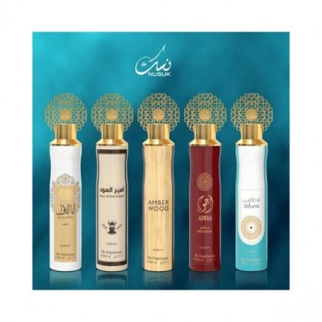 Lote 6 Ambientadores Ana al awal Zhab 300 ml by Nusuk