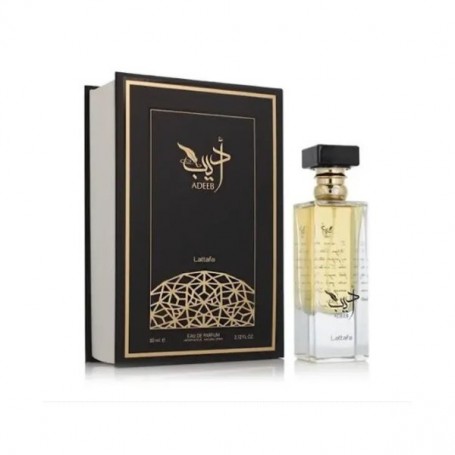 Perfume Unissexo Lattafa EDP Adeeb (80 ml)