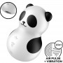 POCKET PANDA ESTIMULADOR E VIBRADOR PRETO E BRANCO