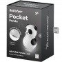 POCKET PANDA ESTIMULADOR E VIBRADOR PRETO E BRANCO