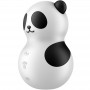 POCKET PANDA ESTIMULADOR E VIBRADOR PRETO E BRANCO