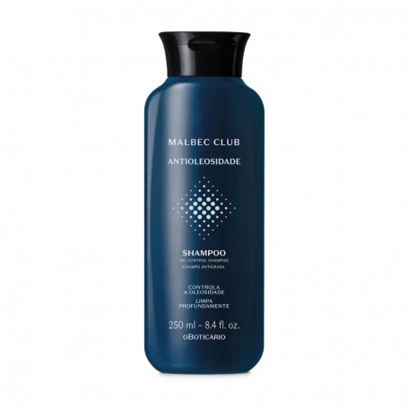 Shampoo Antioleosidade MALBEC CLUB 250ml